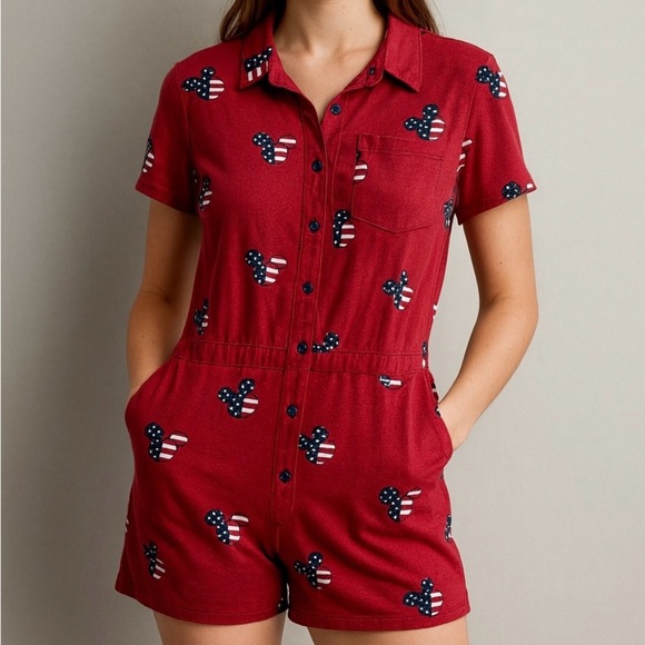 Disney Pants - Disney Mickey Mouse Unisex Romper